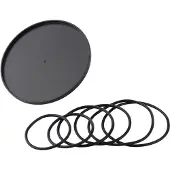 Hismith Premium Zuignap Adapter Met Elastiek Large KlicLok