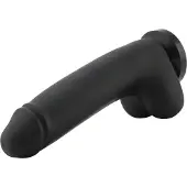 Hismith Premium Dildo XL BBC Zwart Opzetstuk 29 cm KlicLok en Zuignap