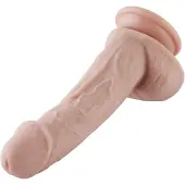 Hismith Premium Dildo Vibrerend inclusief Afstandsbediening 20 CM Nude