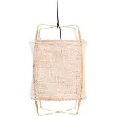 Ay Illuminate Hanglamp Z22 blond bamboe naturel karton ø48,5x72,5cm