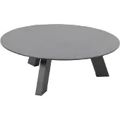 4 Seasons Outdoor Cosmic loungetafel Ø78 x 25 cm - slate antraciet