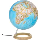 National Geographic Neon globe (Oceaankleur: blauw, Taal: Nederlands)