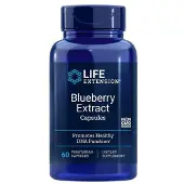 Life Extension - Extract van Blauwe Bosbessen Capsules - 60 Stuks