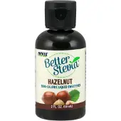 Now Foods - Betere Stevia Vloeibare Zoetstof, Hazelnootsmaak - 59 ml