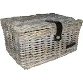 Wicked kratmand L grijs met klep (45x33x24)