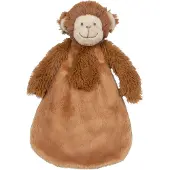 Happy horse Aap Micha Knuffeldoekje - Bruin - Baby cadeau