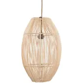 OEM Natuurlijke houten vloerlamp voor de woonkamer, wit
