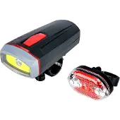 HBS Bg-666 Fietslampenset - Led - Waterdicht En Batterijgevoed