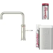 Quooker Classic Fusion Square - Combi+ - Cube - Nikkel Glans