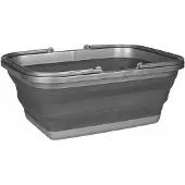 Abbey camp Afwasteil Opvouwbaar - 16 Liter - Grijs/Antraciet