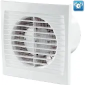 Vents Sienų ventiliatorius fi 125 16W 35 dB laikmačio jungiklis baltasis (125ST)