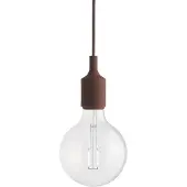 Muuto E27 Hanglamp Deep red