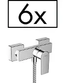 Hansgrohe Douchekraan Opbouw Vernis Shape Eengreeps Projecten 6 Stuks Chroom