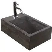 Haceka Nera fonteinset natuursteen Rechts 40x23x11 cm