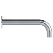 Hotbath Universele uitloop pal met verbogen perlator 15 cm chroom