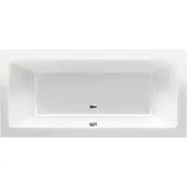 Xenz Society inbouw bad 200x90 cm antraciet mat