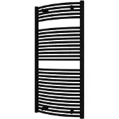 Boss & Wessing Handdoekradiator Odro gebogen 1196 x 585 mm Zilver metallic
