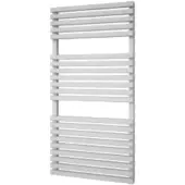 Boss & Wessing Designradiator Plieger Lugo 748 Watt Vier Aansluitpunten 118,2x60 cm Wit