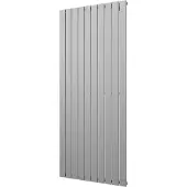 Plieger Designradiator Cavallino Retto Enkel 1506 Watt Middenaansluiting 180x75,4 cm Pearl Grey