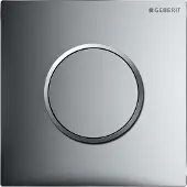 Geberit Sigma 10 urinoir bedieningsset pneumatisch Chroom-Matchroom-Chroom