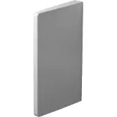Duravit Starck 3 Urinoir Scheidingswand 8x40x70.5 cm Keramiek Wit