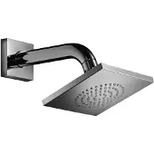 Hotbath hoofddouche mate 13 cm wandmodel vierkant opbouw chroom