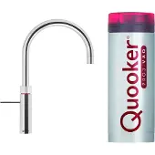 Quooker Fusion Round Mat Zwart met PRO3 VAQ-E Boiler