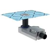 Geberit ruwbouwset vloerput inb.hoogte 6,5-9cm.watersl.50