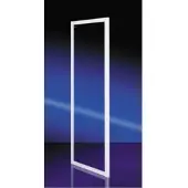 Plieger Class zijwand 3mm glas 86/90x185cm aluminium