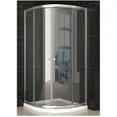 Wiesbaden eco kwartronde douchecabine 5mm 90x90x190cm helder glas