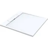 Best design Douchebak decent 90x90x3.5 cm solid surface mat wit
