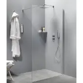 Boss & Wessing Inloopdouche bws free time 90x200 cm timeless coating chroom