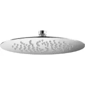 Hotbath Mate M198 Hoofddouche 24 Cm Geborsteld Nikkel - Messing - Kranen, Douchekranen, Hoofddouches - 8719638612746 - Kranen, Douchekranen, Hoofddouches