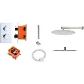 Best design Regendoucheset verona m200 inbouw met inbouwbox chroom