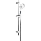 Van Marcke GO Iona doucheset compleet handdouche 3 jets doucheslang 150 cm diameter stang 25 mm lengte 700 mm JL622HCP-25+JL8953+5597