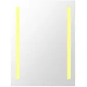 Plieger Two spiegel met LED verlichting verticaal 60x80cm
