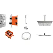 Best design Inbouw regendoucheset piazza met inbouwbox p-200x200