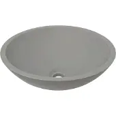 Boss & Wessing Opzetwaskom bws solid surface betonlook 43x43x13 cm mat grijs