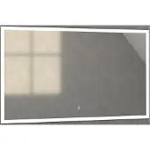 Brauer Jade rechthoekige spiegel met verlichting 140x70cm