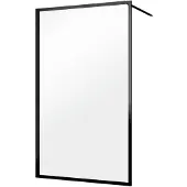 Sealskin Contour Inloopdouche A3 120x200 cm 6mm Helderglas Mat Zwart