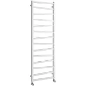 Sapho Zig badkamerradiator 500x1572 mm, wit mat