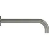 Hotbath Universele uitloop pal met verbogen perlator 22.5 cm geborsteld nikkel