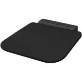 Best design Opklapbare Douchezitting Nero-Ruby-Black 35x27.5 cm Zwart
