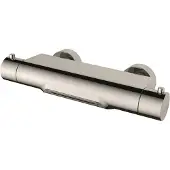 Wiesbaden Style thermostatische badmengkraan waterval cooltouch geborsteld staal