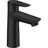 Hansgrohe Wastafelmengkraan talis e 110 eengreeps coolstart zonder afvoer mat zwart