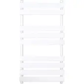 Boss & Wessing Designradiator BWS Flora 95x50cm 475W Wit (Links Rechts Aansluiting)