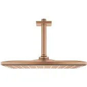 GROHE Regendoucheset Rainshower Mono Cube 31 cm met Plafondarm Warm Sunset Geborsteld