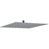 Plieger Hoofddouche napoli vierkant 25x25 cm zwart