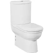 Boss & Wessing Toiletpot staand bws selin onder en muur aansluiting wit