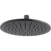 Wiesbaden Caral Hoofddouche Rond 25 X 0,8 Cm Mat Zwart - Messing - Kranen, Douchekranen, Hoofddouches - 8720365811890 - Kranen, Douchekranen, Hoofddouches